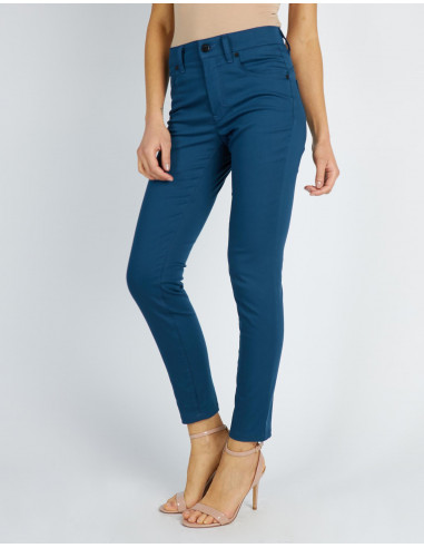 HIGH-WAISTED SKINNY JEANS