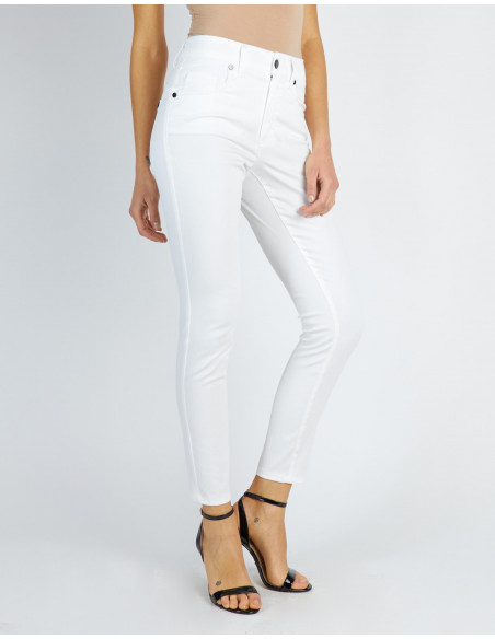 HIGH-WAISTED SKINNY JEANS