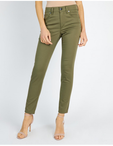 HIGH-WAISTED SKINNY JEANS