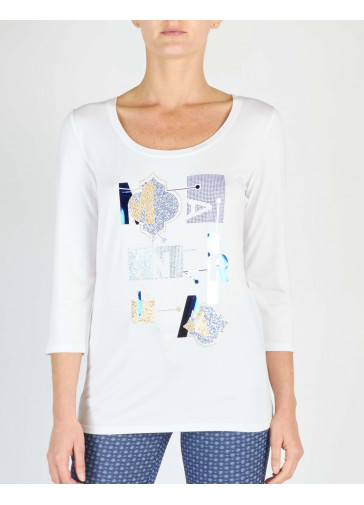 T-SHIRT CON APPLICAZIONE