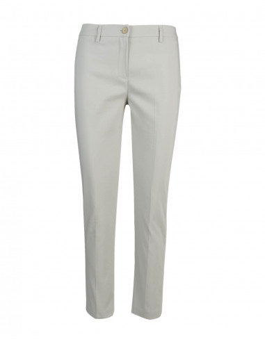 PANTALON CIGARETTE EN TISSU TECHNIQUE