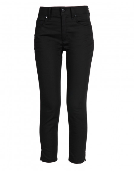 HIGH-WAISTED CROPPED JEANS