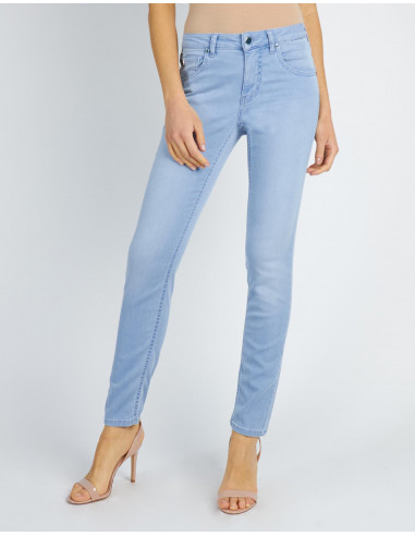 REGULAR-WAISTED SKINNY JEANS