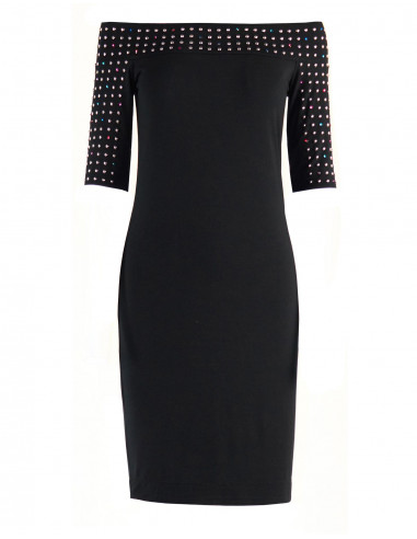 ROBE AVEC CLOUS ET STRASS