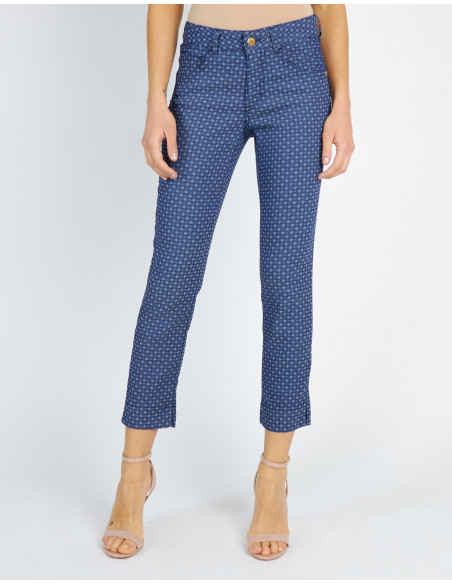 JEAN PANTACOURT TAILLE REGULIERE JACQUARD