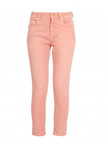 JEANS CROPPED VITA ALTA
