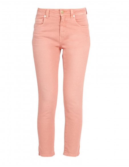 HIGH-WAISTED CROPPED JEANS