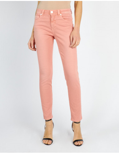HIGH-WAISTED SKINNY JEANS