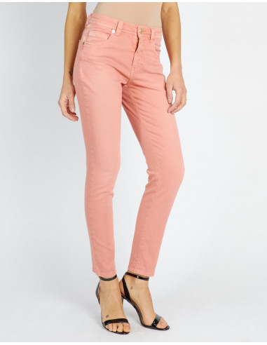 HIGH-WAISTED SKINNY JEANS