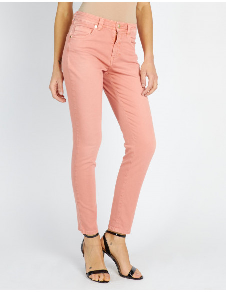 HIGH-WAISTED SKINNY JEANS