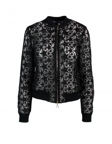 BOMBER JACKET WITH LACY STARS