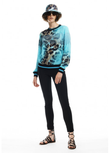 BLUSA -FELPA STAMPA MACCHIA SFUMATA 2