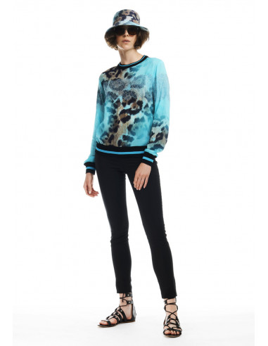 CHEMISE  SPORTIVE IMPRIMEE ANIMALIER NUANCE'