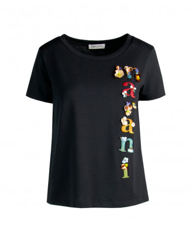 T-SHIRT WITH â€œ marani â€œ LETTERING