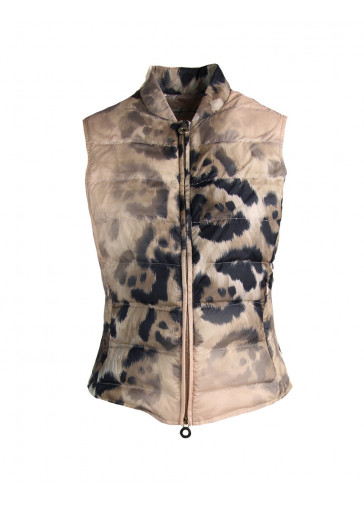 GILET STAMPA MACCHIA SFUMATA