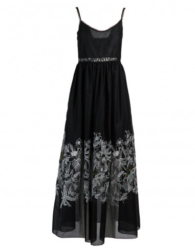 EMBROIDERED LONG DRESS