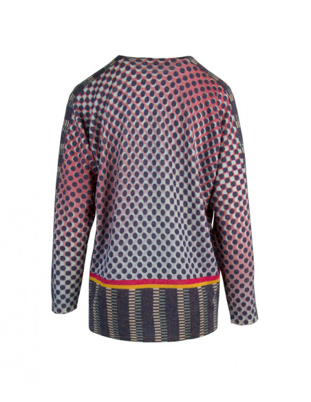 PULL LUREX COL EN V A' POIS