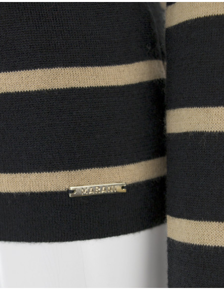 MAGLIA MACULATA C/CINTURA