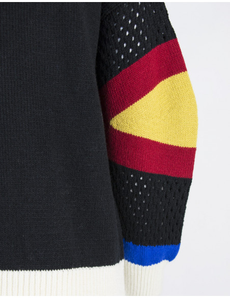 PULL BRODE' EN PAILLETTES