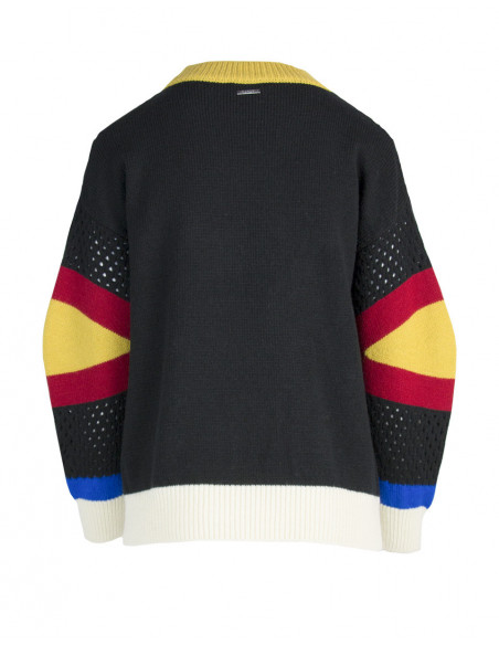 PULL BRODE' EN PAILLETTES