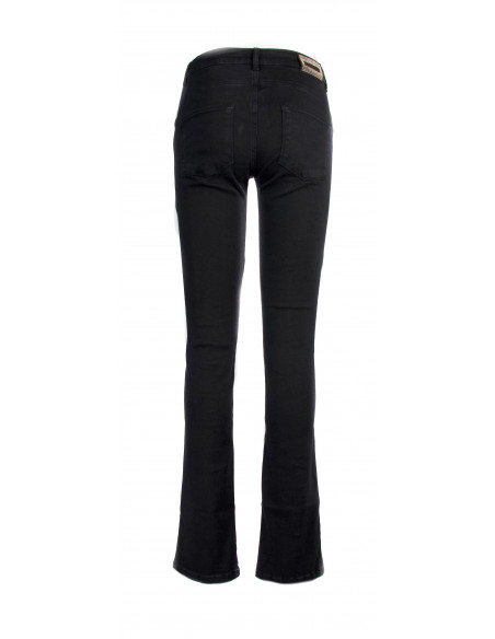 HIGH- WAISTED TUBE JEANS