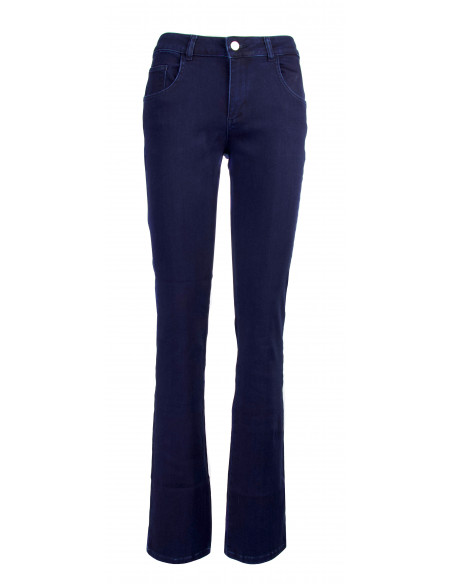 HIGH- WAISTED TUBE JEANS