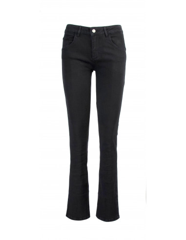 HIGH- WAISTED TUBE JEANS