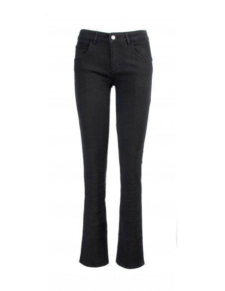 HIGH- WAISTED TUBE JEANS