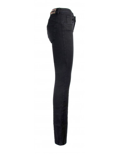 HIGH- WAISTED TUBE JEANS