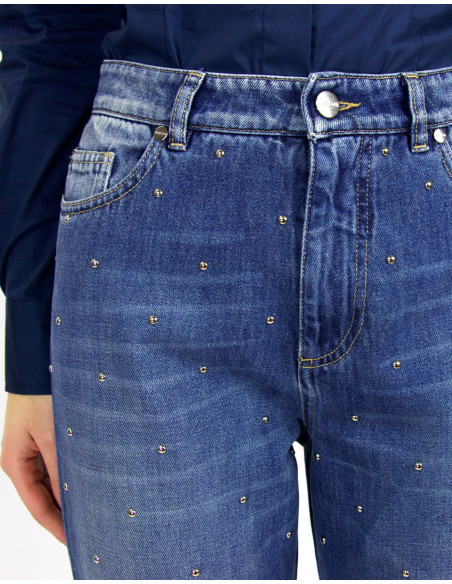 JEAN BOYFRIEND AVEC MICRO CLOUS