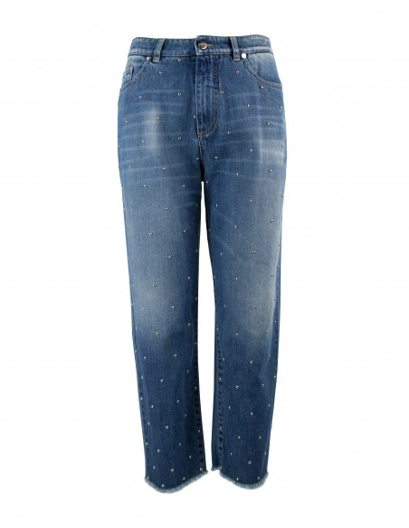 JEAN BOYFRIEND AVEC MICRO CLOUS