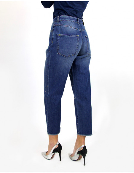 JEAN BOYFRIEND AVEC MICRO CLOUS