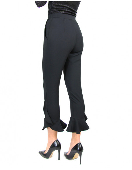 PANTALON AVEC VOLANTS