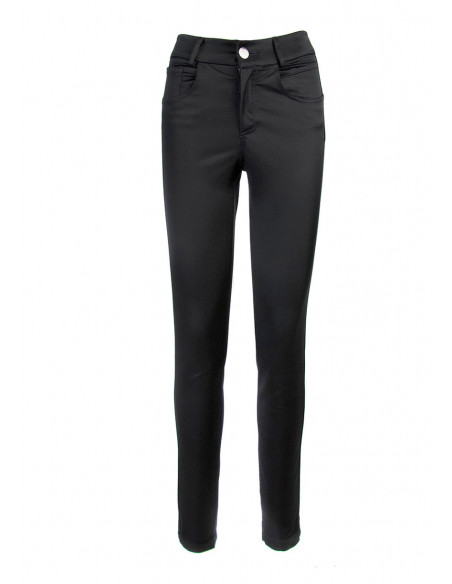 PANTALON MOULANT EN SATIN