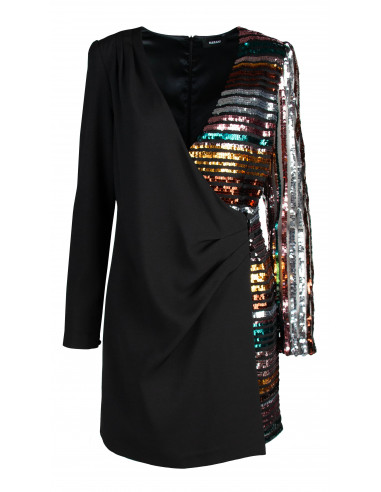 ABITO C/INSERTO IN PAILLETTES