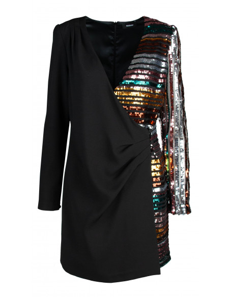 ABITO C/INSERTO IN PAILLETTES