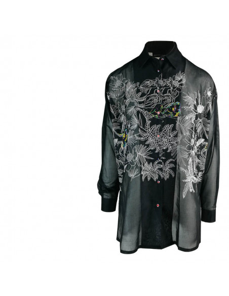 CAMICIA RIC GIUNGLA C/APPLICAZIONI