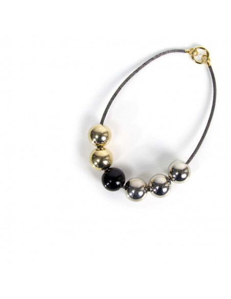 COLLANA GIRO SINGOLO-MIX GALVANIC-UNICA