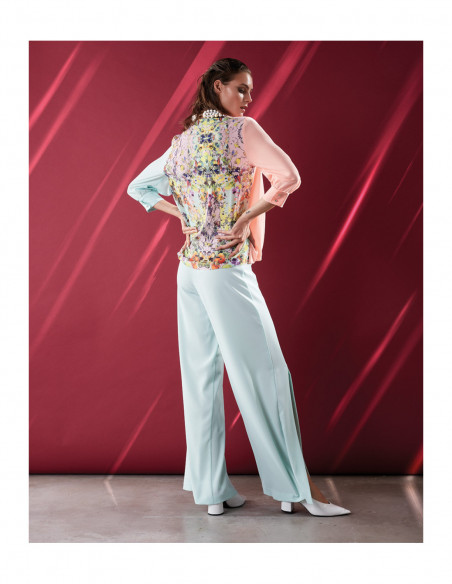 BLUSA INCROCIATA ST FIORI ROMANTICI