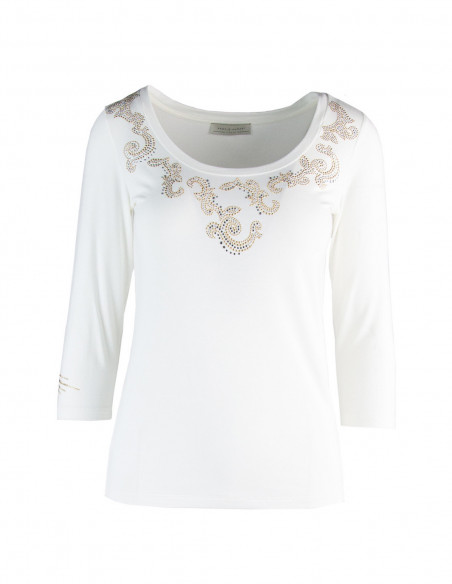 T-SHIRT SC. MADONNA M 3/4 T.U. CON VOLUTE