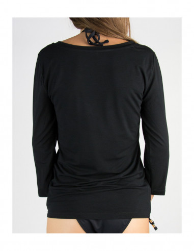 T-SHIRT SC. MADONNA M 3/4 T.U. CON FIOREL