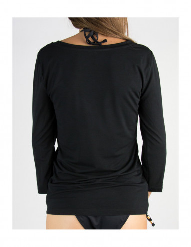 T-SHIRT SC. MADONNA M 3/4 T.U. CON CUORICINI
