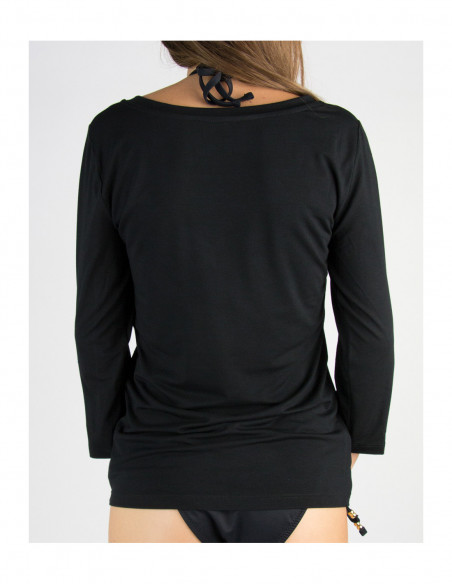 T-SHIRT SC. MADONNA M 3/4 T.U. CON CUORICINI