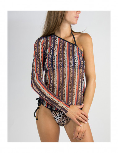 T-SHIRT MONO SPALLA ST. MACULATO/RIGHE