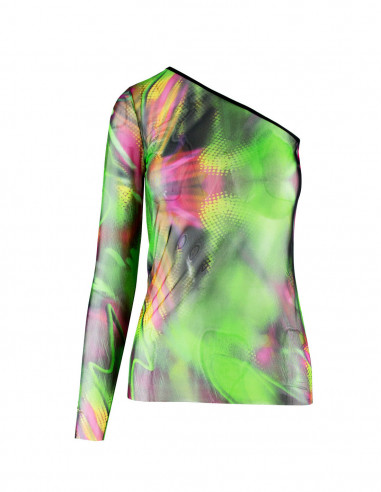 -SHIRT MONO SPALLA ST. ASTRATTO