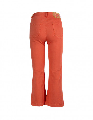 PANTALONI CROPPED VITA REGOLARE