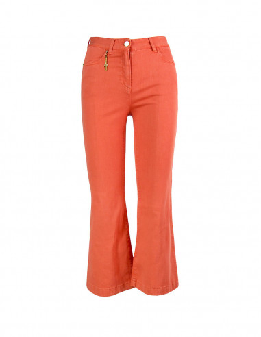 PANTALONI CROPPED VITA REGOLARE