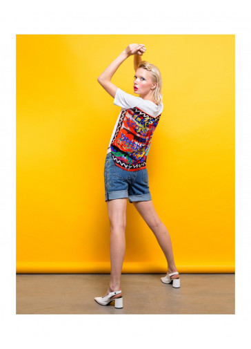 SHORTS CON STRASS 2