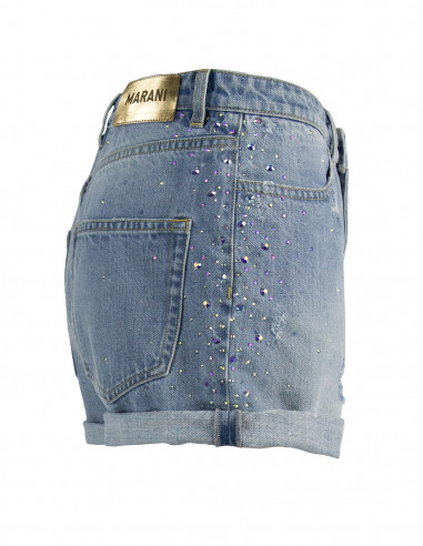 SHORTS CON STRASS