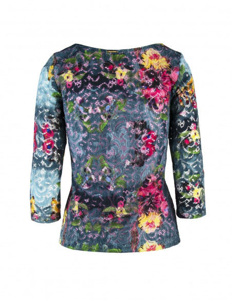 T-SHIRT IN PIZZO